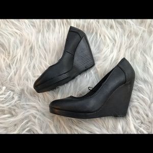 Black H&M wedges